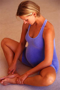 Уход за ногами для беременных женщин