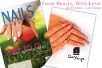 Russian Style в дизайне ногтей покорил американский журнал Nails