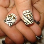 Дизайн ногтей «Мумия»