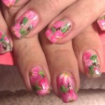 Дизайн ногтей «Нежные цветы»